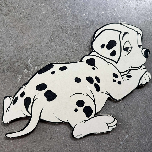 DISNEY 101 DALMATIONS PRESSBOARD WALL DECOR COMPLETE SET - Picture 5 of 6